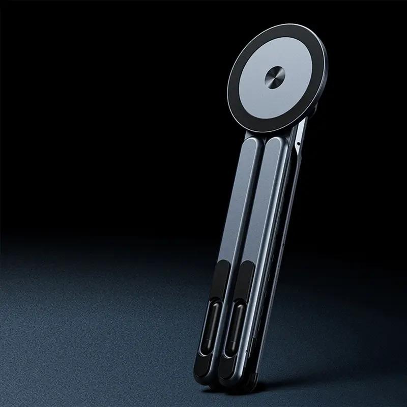 2026 New Aluminum Laptop Phone Tablet Stand 3 in 1 Magnetic Foldable Cooling Multi - function Office Support