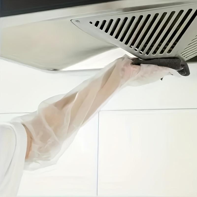 20-Pack Extra Long Cleaning Gloves: Waterproof & Non-Slip Disposable Sleeves for Dishwashing, Laundry & Deep Cleaning |   Latex-Free & Alcohol-Free