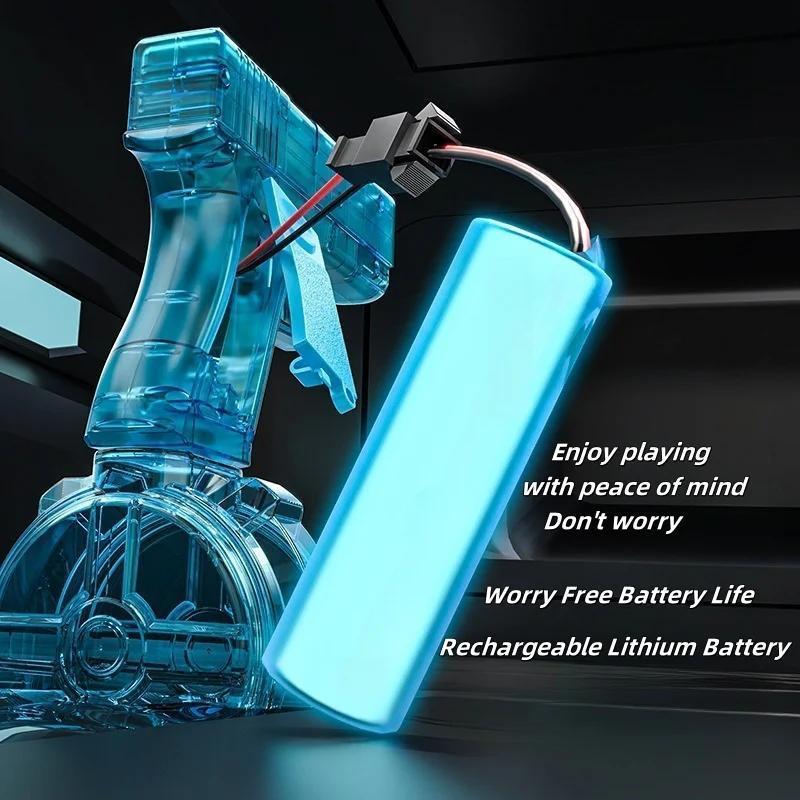 Portable Automatic Electric Water Gun, Handheld Pulse Water Gun, Outdoor Beach Pool Toy, Teen Birthday Gift, Summer Party Toy