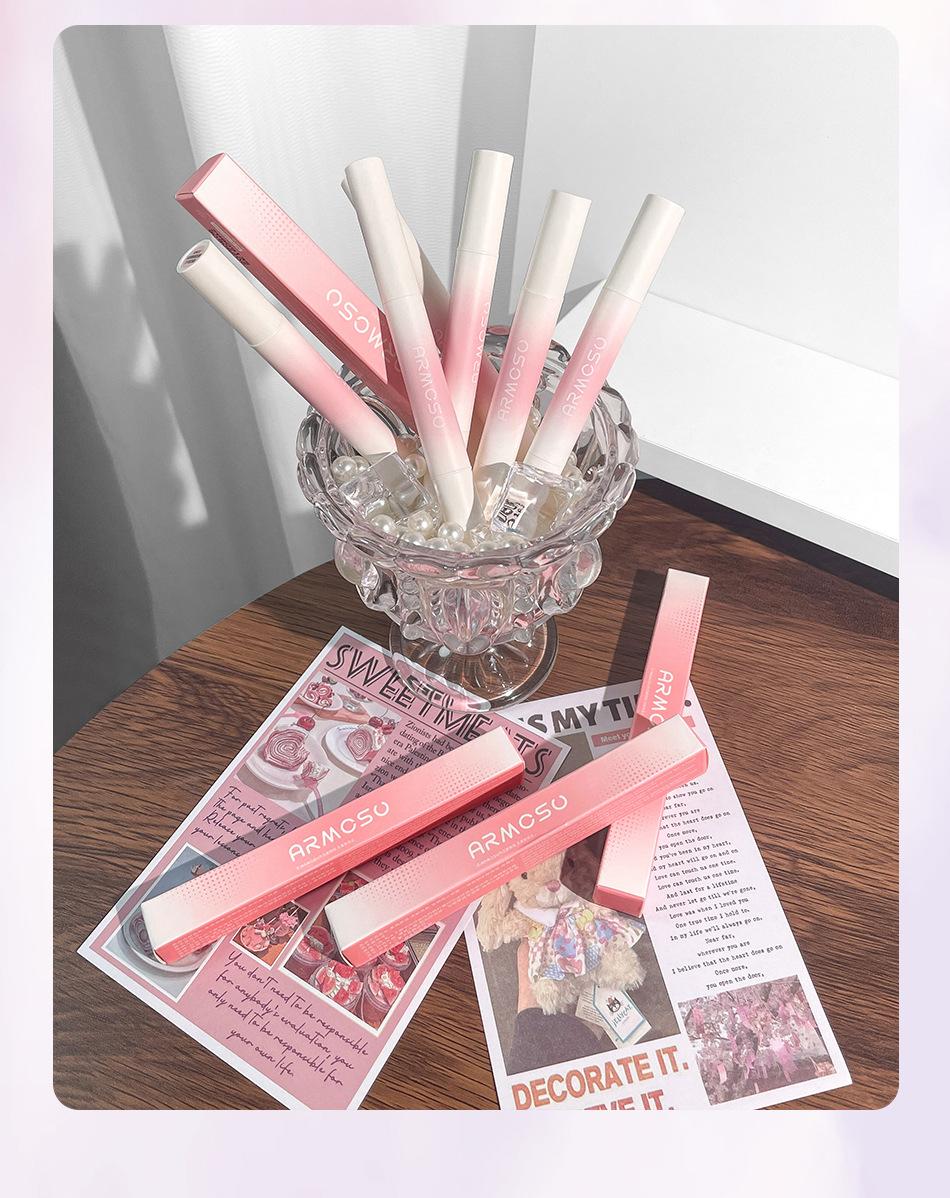 armosu Moisturizing Lip Gloss for Plump Lips, Non-Fading, Non-Drying, Nude Color, Brightening, Moisturizing, Hydrating, Mirror-Finish Lip Glaze