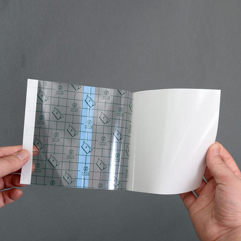 Disposable pu film waterproof sticker, wound waterproof swimming sticker scotch tape plaster fixing sticker blank three volt sticker