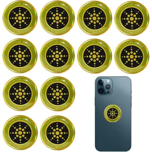 12 Pcs EMF Radiation Blocker Stickers for Smart Phones, Tablets, Laptops - Practical Gift for Tech Lovers (Anti-Radiation Mobile Phone & Electronic Device Accessories)
