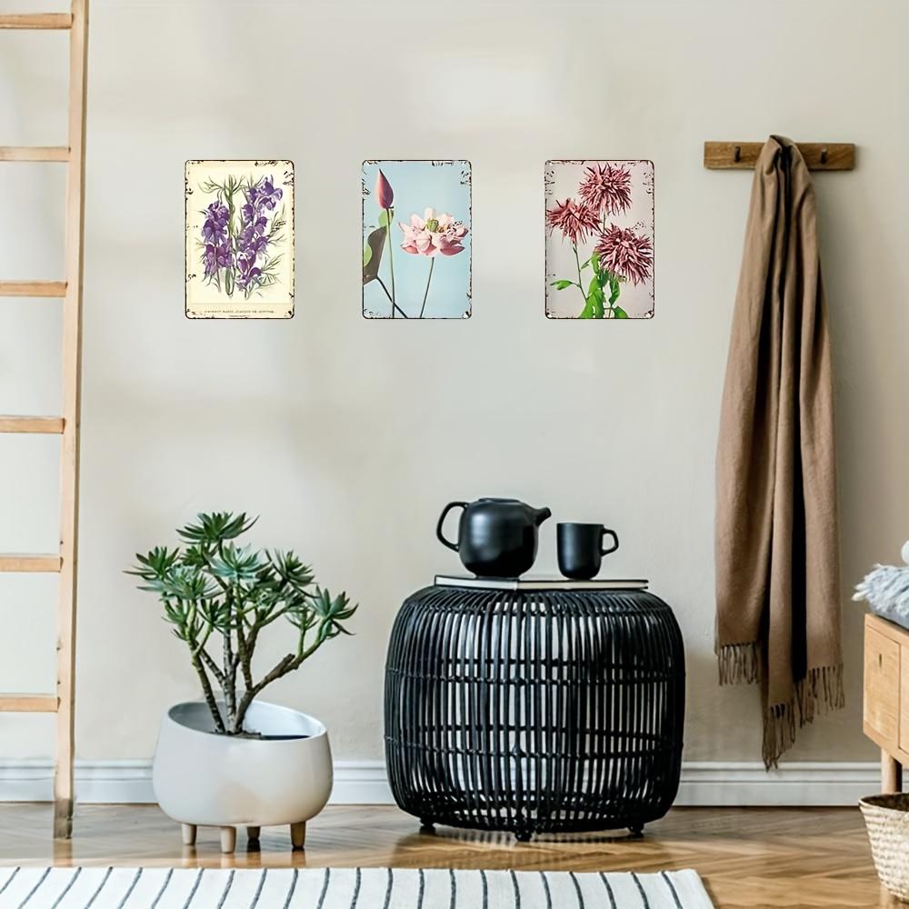 1pc farmhouse bathroom decorative wall art funny donkey sitting in toilet reading newspaper vintage logo vintage logo metal plaque logo 8x12 inch wall art decorative bathroom Ornaments Decoration Print Artistic