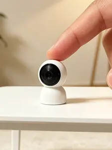 1pc Miniature Camera Models, Model House Surveillance Decor, Dollhouse Scene Mini Replica Cameras, Realistic Monitoring Accessories