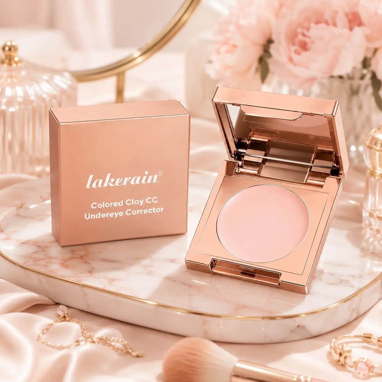 1PC Single Pack Under-Eye Color Correcting Concealer , Complementary Chroma Formula, Velvet Satin Finish, Achieve a Refined Base Canvas, Makeup Cosmetic Concealer