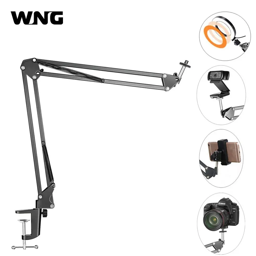 Stop Shaky Videos! 🚫 Flexible Desktop Tripod for Overhead Shots, Live Streaming & Vlogging