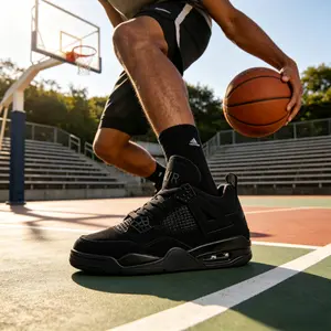 Retro Basketball Sneakers | Suede High-Top Athletic Shoes with Air Cushion, Streetwear Casual Trainers for Men & Women
