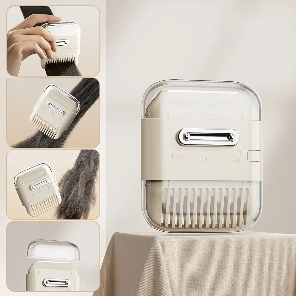 Hair Thinning Comb for Bangs Trimming, Random Color Hair Clipper Brush, Ideal for Home Use, Perfect for Women's Hair Maintenance