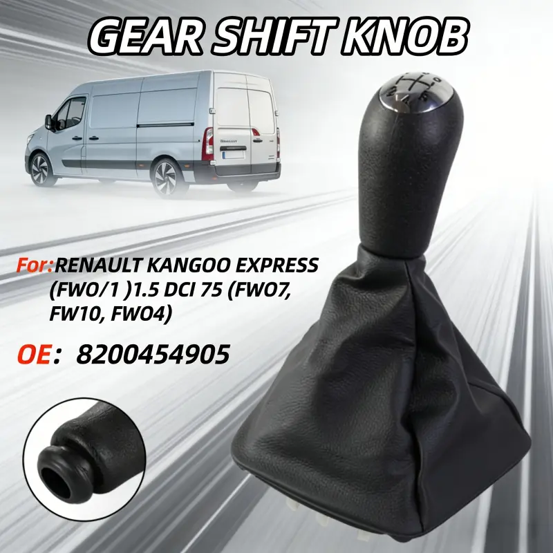 High-Quality Gear Knob for Renault Kangoo Express 1.5 DCi 75 (Models: FWO/1, FWO7, FW10, FWO4)