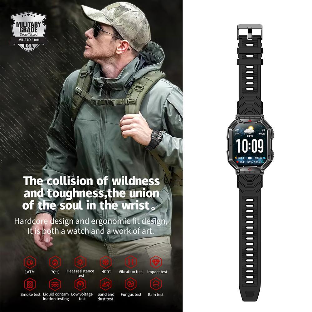 Multifunctional Smart Watch, Fashion Digital Watch with Heart Rate Monitoring and Sleep Tracking, Sports Watch for Women & Men, Wearable