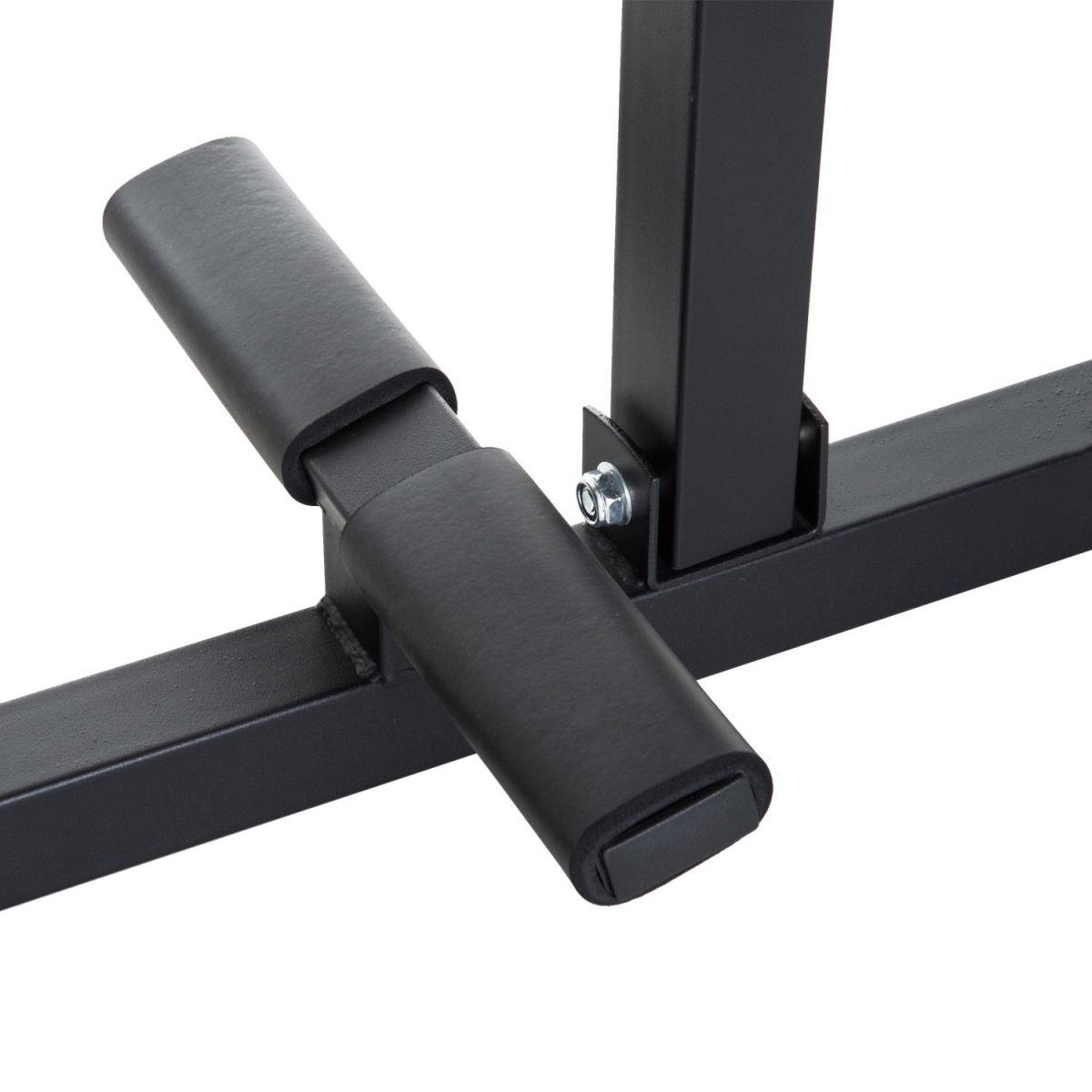 [Fahuac] Soozier Adjustable Seated Calf Raise Machine, Leg Machines Home Gym for Calf Waist Arm Training, 440 lbs Capacity, Dual Olympic Weight Posts, Non-Slip Foot Plate