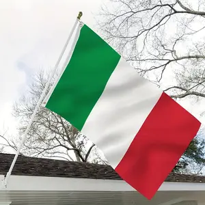 Italy National Flag| Vibrant Green White Red Italian Tricolor Banner 2x3ft & 3x5ft for Home Yard Decor, Sports Events, Italian Pride Celebrations