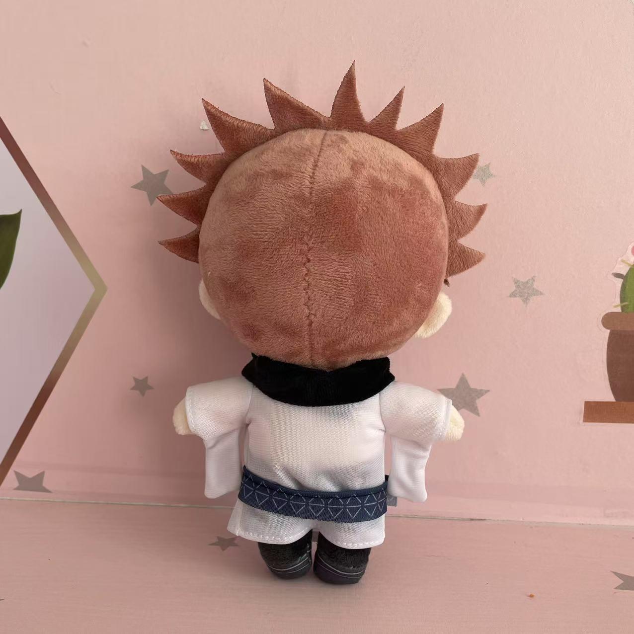 20cm Cartoon Ryomen Sukuna Itadori Yuji Plush Doll Cosplay Jujutsu Kaisen Character Cute Soft Stuffed Toy For Anime Fans