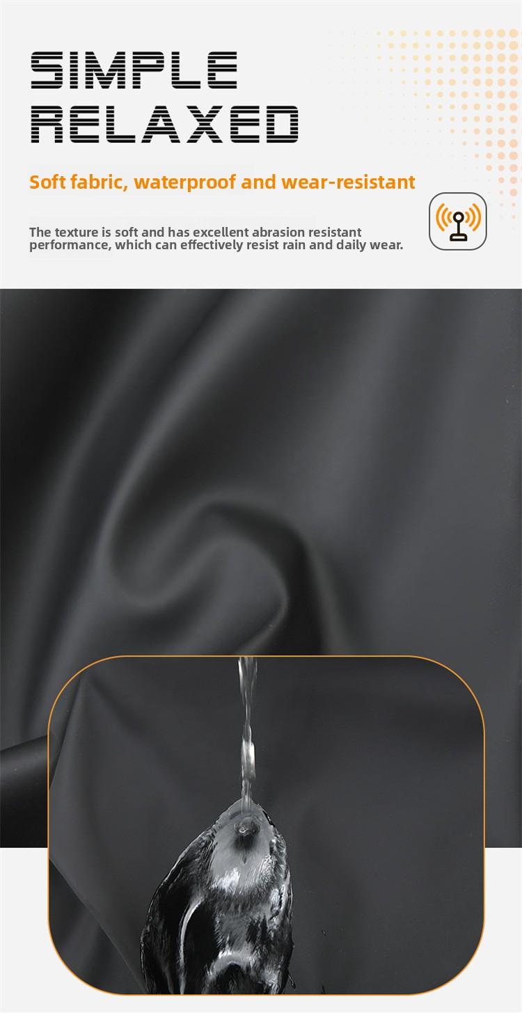 2026 trendy black leather shoulder bag, urban men's bag, suitable for short trips