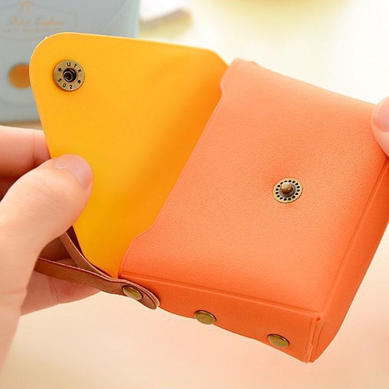 Cute Candy Color Key Case Macaron Coin Purse