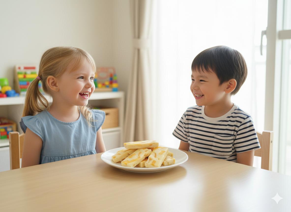 Mango Milk Nougat Candy, Soft Chewy Milk Candy with Fruity Flavor, Classic Asian Sweet Snack, Rich & Creamy Treat (100g × 3 Packs)