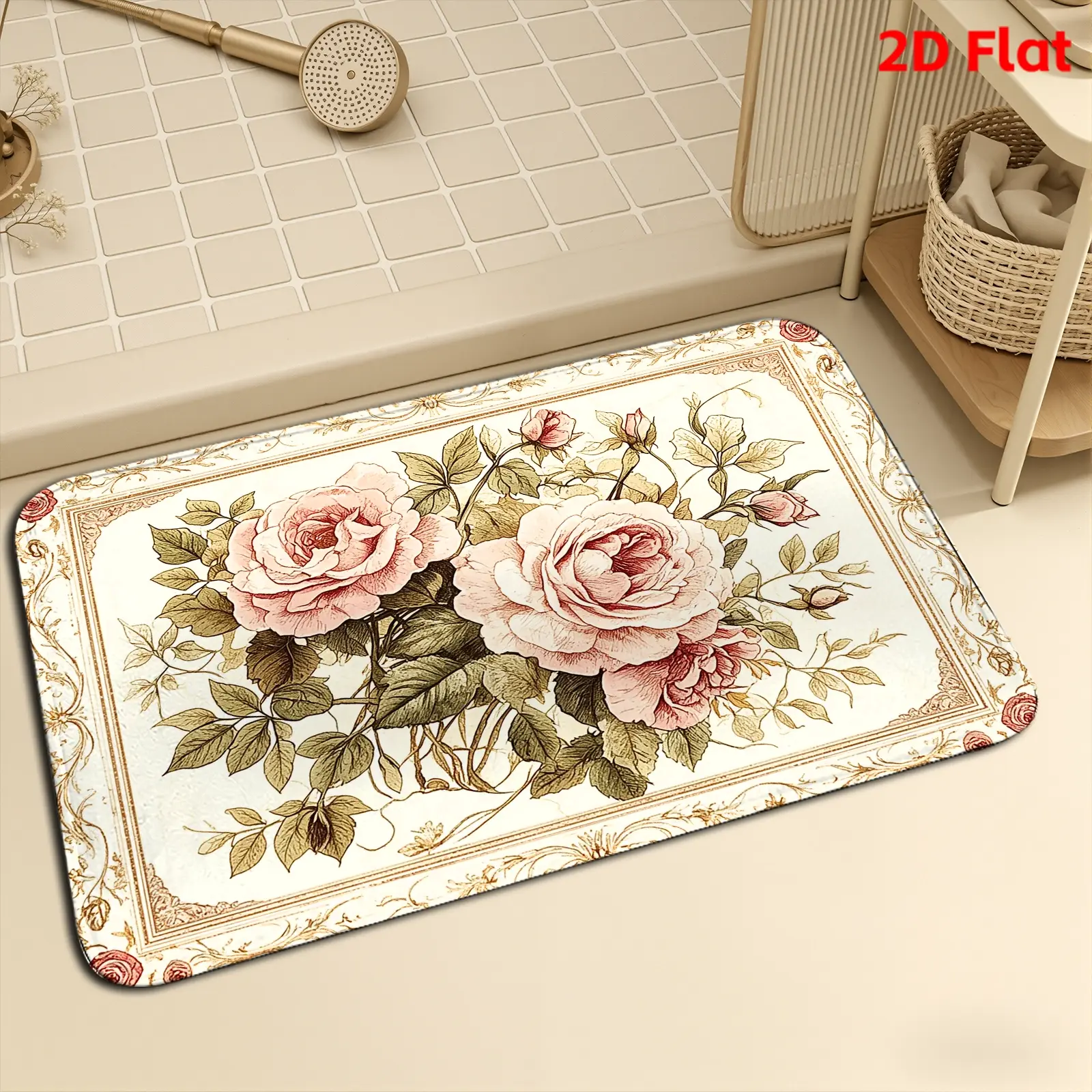 1 piece of  area rugs doormats bath rugs floor mat, household use, , soft, easy to clean, suitable for applicable to entrance Mat  doormat  front door hall living room bathroom kitchen bedroom restaurant corridor study office computer room indoor and outd