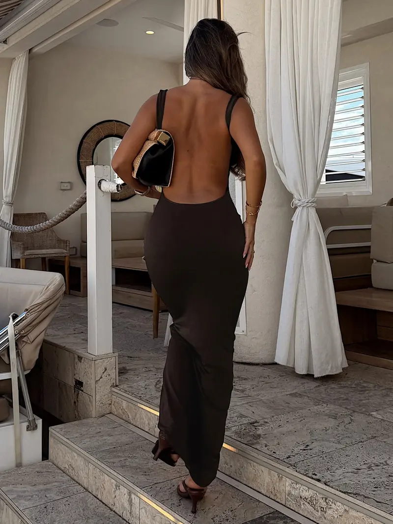 backless birthday dress