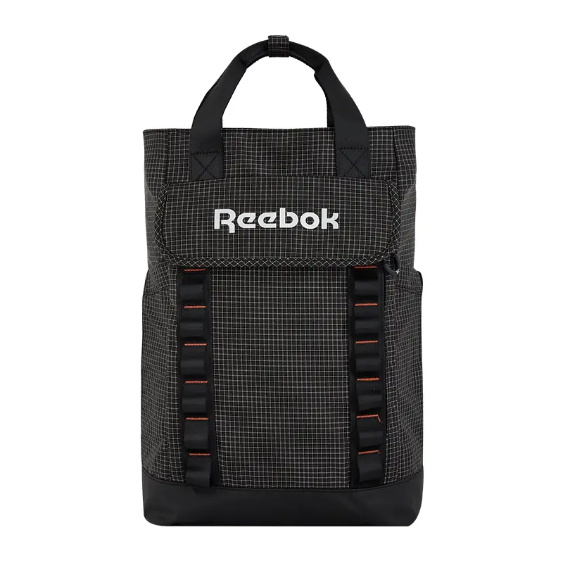 Reebok Fashion-Functional Hiking Backpack for Men and Women – Lightweight, Water-Resistant, Reflective Fabric – Black and Green