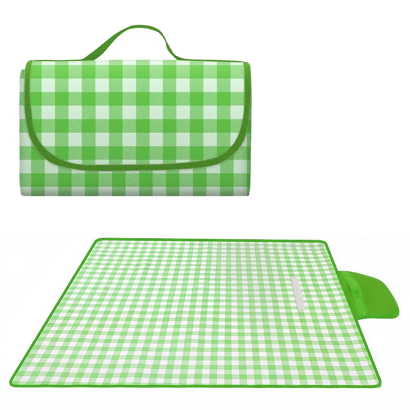 Extra Large Picnic Blanket 60 x 80 Inch Waterproof Foldable Beach Blankets Outdoor Picnic Mat for Camping Grass Lawn Park Music Festival Party Accessories