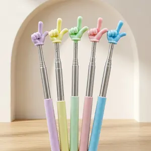 Finger Pointer Stick for Classroom – Extendable Teacher Pointer Stick and Pointer Finger Tool – Colorful Hand Pointer Stick for Presentations – Telescopic Pointer Stick for Kids and Adults – Classroom Essentials-YY1