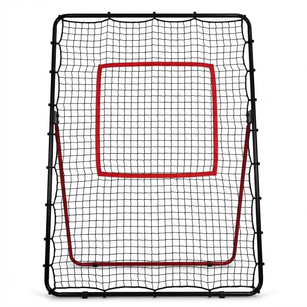 Adjustable Volleyball Rebounder Net, 7x4 ft Large Training Bounce Back Net for Bumping, Spiking & Setting – Sturdy, Multi-Angle Practice Equipment, Easy Setup & Foldable