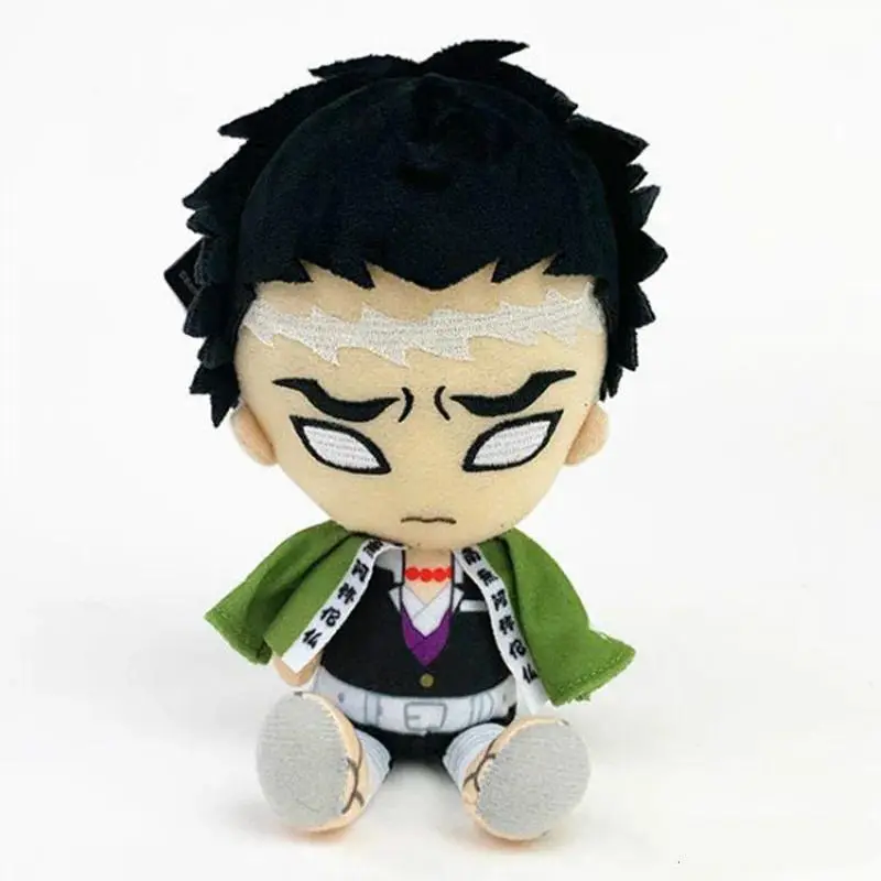 new original Demon Slayer Himejima Gyoumei plush toy doll stuffed toys sitting position  15cm