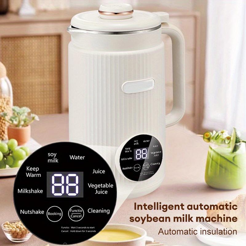 Nut Milk Maker, Multi-functional Soy Milk Maker, Blender Machine, Can Make Coconut Milk, Oat Milk, Soy Milk, Plant-based Milk, And Juice, Small Kitchen Appliance With 12-hour Timer Function
