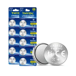 Thydl Cr20323v Lithium Coin Battery, High Capacity Long-Lasting Replacement, for Car Key Fob, Glucose Meter, Computer Motherboard, 5pcs/30pcs