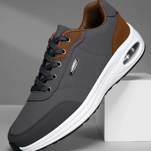 1 pair of Shoes Men's Sports Shoes Breathable Men's Casual Shoes Coach's competition shoes Fashionable Casual Shoes Men's Running Shoes Sneaker Breathable Running Sneakers