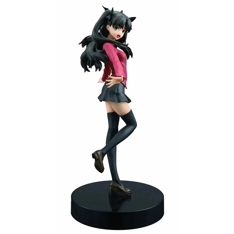 Anime FATE STAY NIGHT Tohsaka Rin FGO Station Model Toy Collection 21CM Action Figure painted figure Rin Doll PVC Child Gifts
