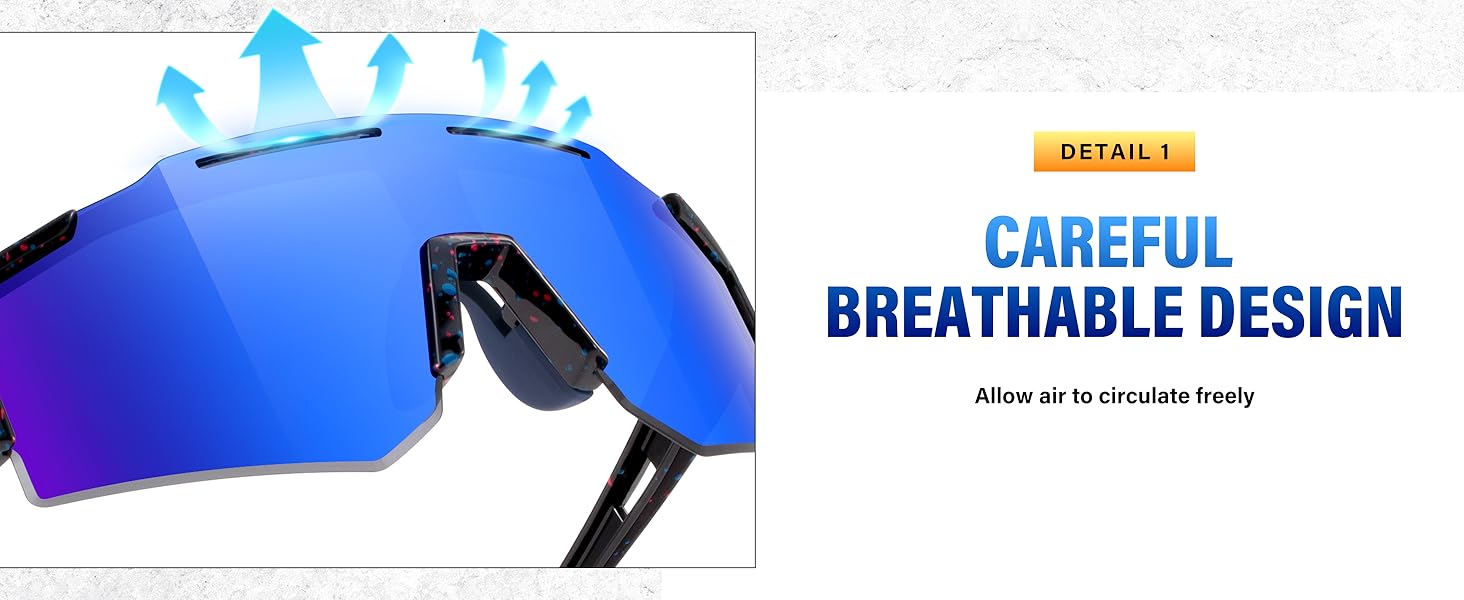 Oversized Kids Sunglasses Youth Baseball Sun Glasses Boys Girls Softball Cycling UV400 Protection Goggles