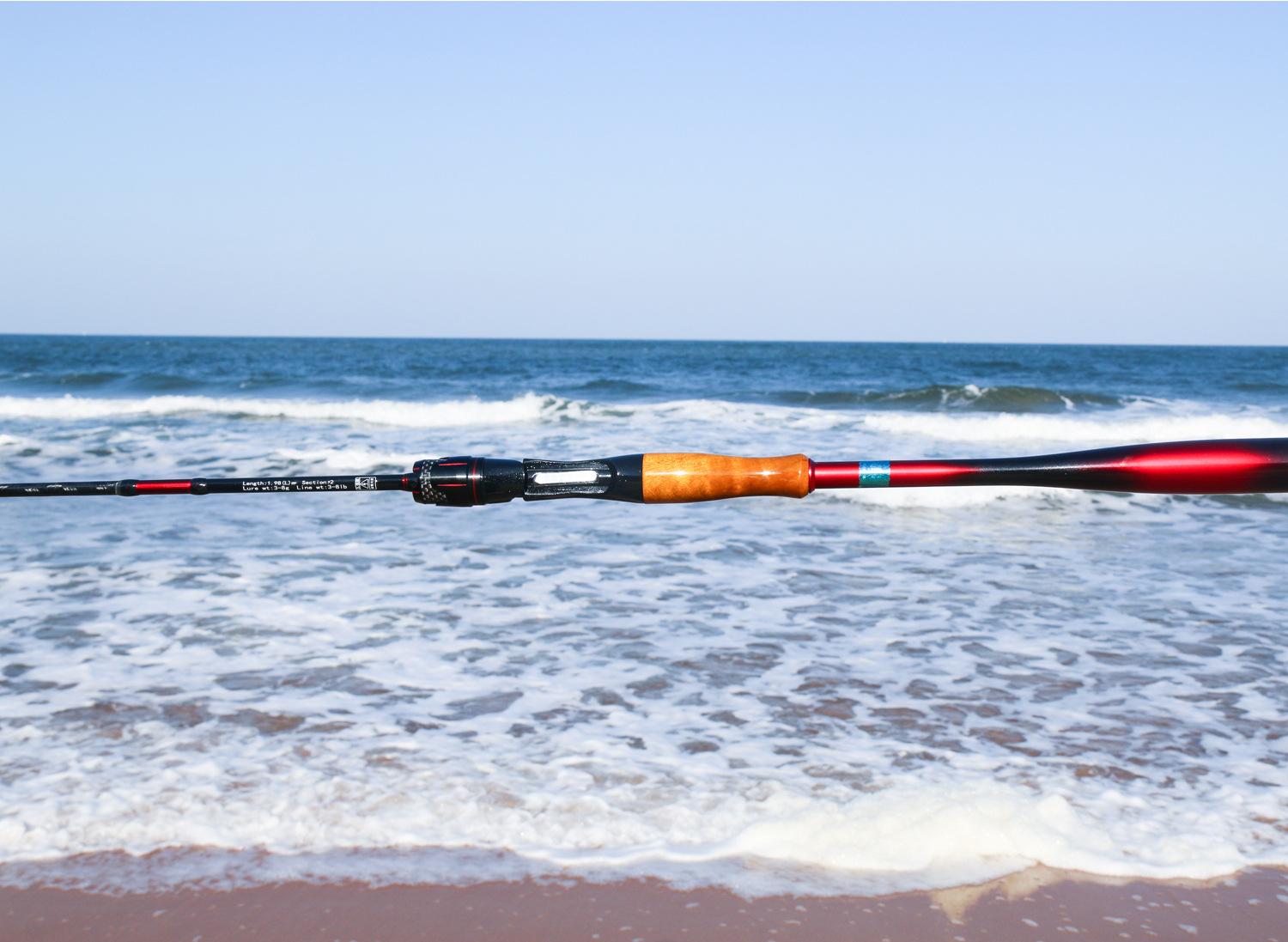 YJ Aquahunter Carbon Fiber Fishing Rod & Reel Combo, Casting & Spinning Rods L ML M Power, Versatile Long Casting Fishing Combo