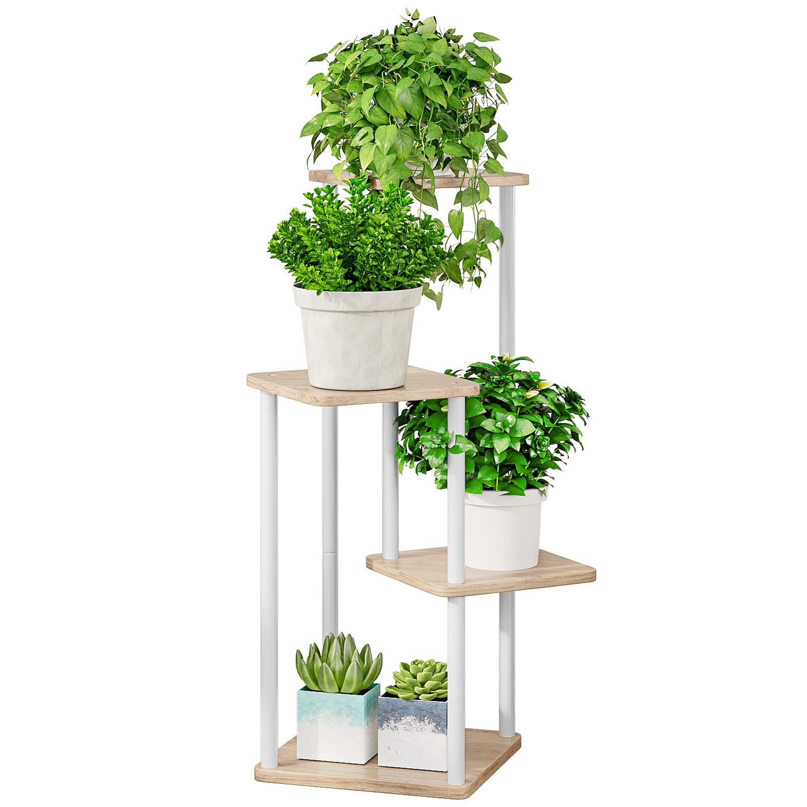 Simple and Easy to Assemble Plant Stand Indoor Plant Stand Multiple Stands for Garden Terrace Corner Balcony Living Room Deals For You Days Outdoor Planters White Taper Planter