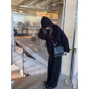 Knitted Sweater Set Skirt 2 Piece Suits Pullover Knitted Pullover Skirt Korean Fashion Women Winter V-neck Vintage Two-piece Set