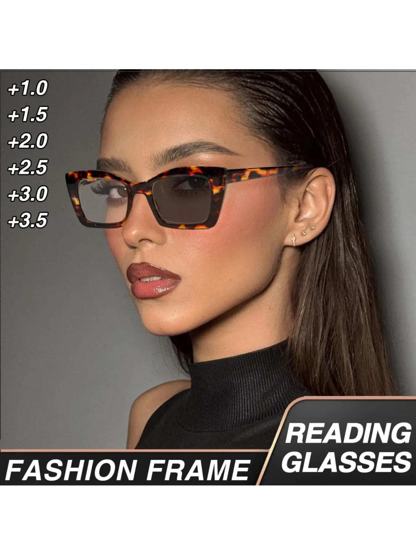 Vintage Cat Eye Reading Glasses, Photochromic Prescription Eyeglasses, Durable Metal Hinges, Unisex Daily Wear, Perfect for Outdoors