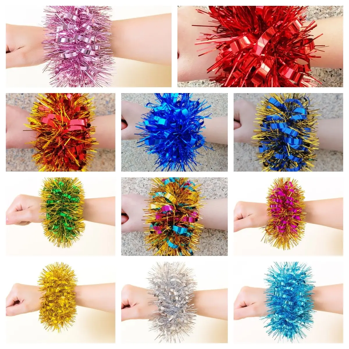 8pcs/12pcs/16pcs Wrist Corsage Bracelet, Artificial Flower Wristlet for Weddings, Bachelorette Parties, Birthdays, Anniversaries, More