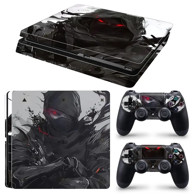 Ps4 Slim Controller Skin Stickers, Waterproof Scratch-Resistant Custom Design, Durable Protective Film, Unique Handheld Decoration