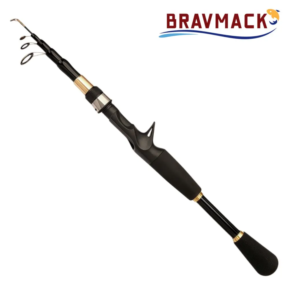 Adjustable Fishing Rod 1.8m Ultra-Light Rotating/casting Rod, Carbon Fiber Fishing Gear, Ideal for Angling, Pesca Equipment, Spinning Casting Rod, Fishing Pole