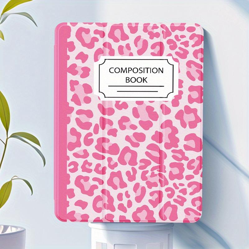 iPad 25.91cm Case for iPad Mini 4/5, 10th/5th/6th/7th/8th/9th Gen 9.7/10.2/10.9 inch - Stylish Leopard Print Pink TPU Soft Case with Multi-Angle Stand, Lightweight Protective Cover for Work, Office & Entertainment - Perfect Gift for Family & Friends