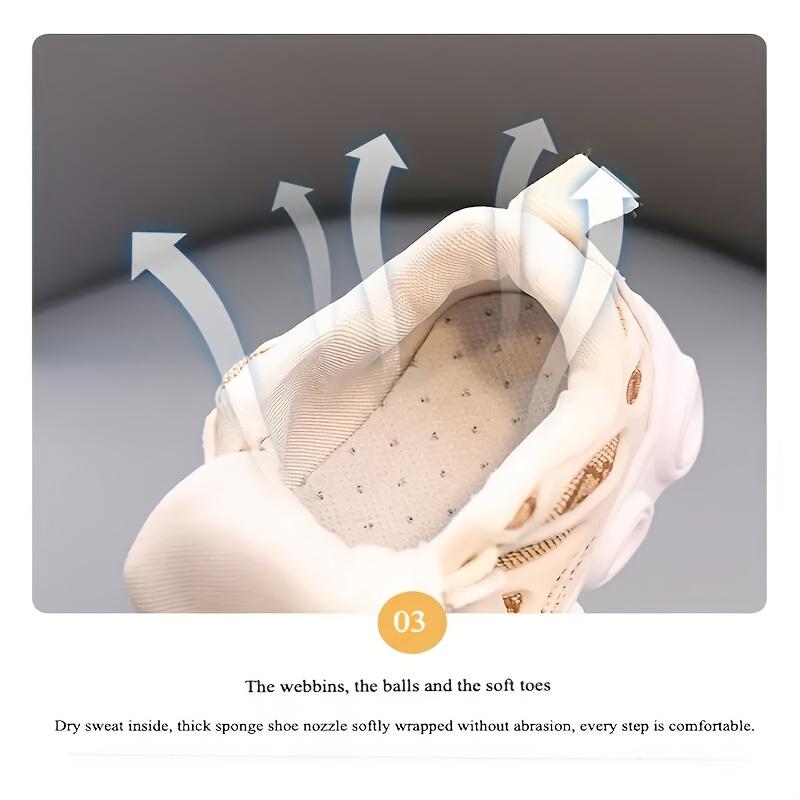 Led Children's Shoes, Shining at Night, Stylish and Eye-Catching, All-Season Breathable Non-Slip Running Shoes