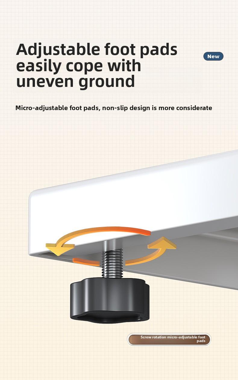 Household goods kitchen multi-functional 7-layer shelves, 304 carbon steel material, rust-proof, load-bearing strong shelves