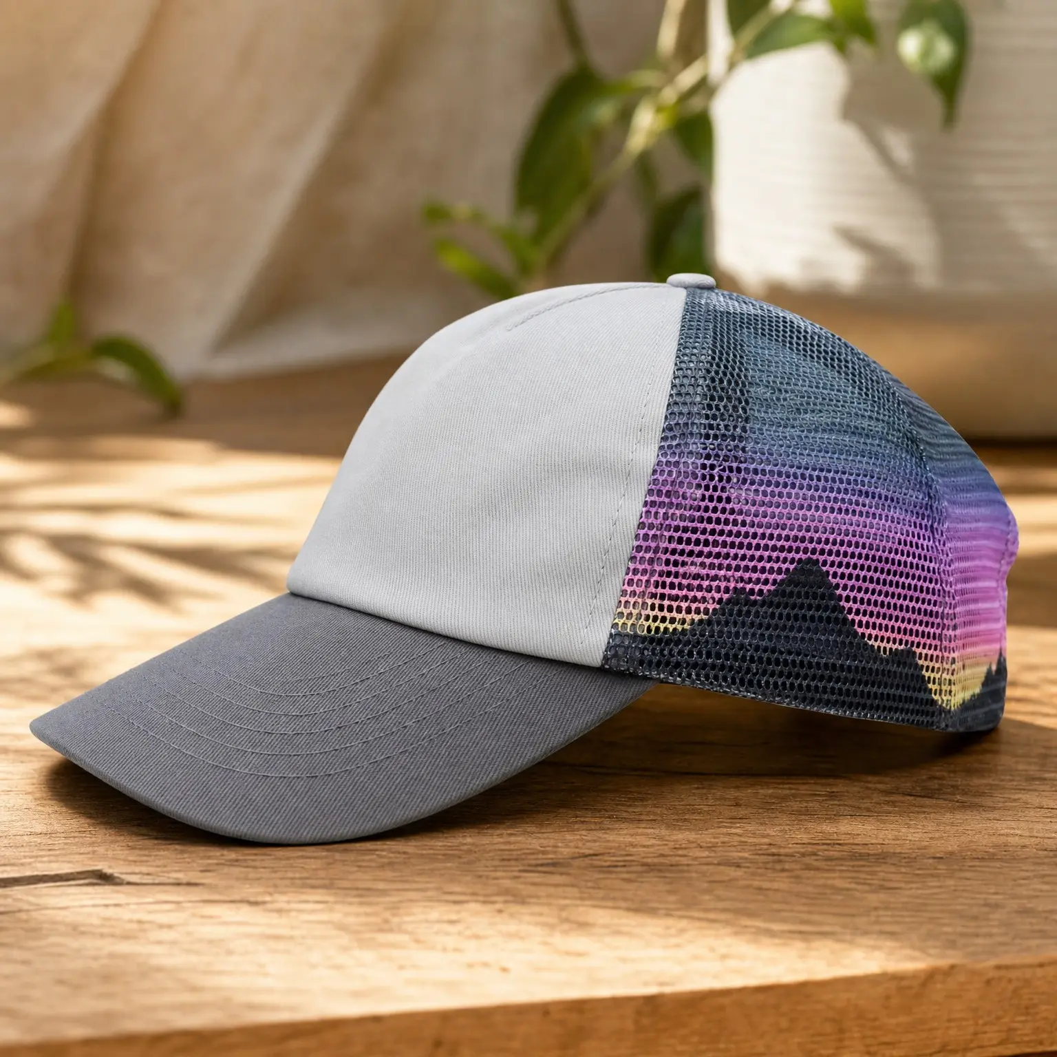 Women's Low Profile Trucker Hat, Mesh Baseball Cap, Dad Hat(Gift)