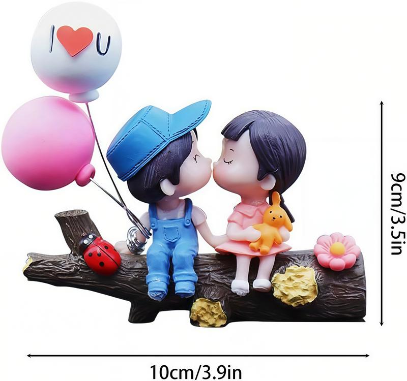 Cartoon Couple Design Car Decoration, Creative Car Interior Decoration, Automotive Ornaments, Fashion Car Accessories for Women & Men, Car Stuff, Car Decor for Girls, Teenage Girl Gifts
