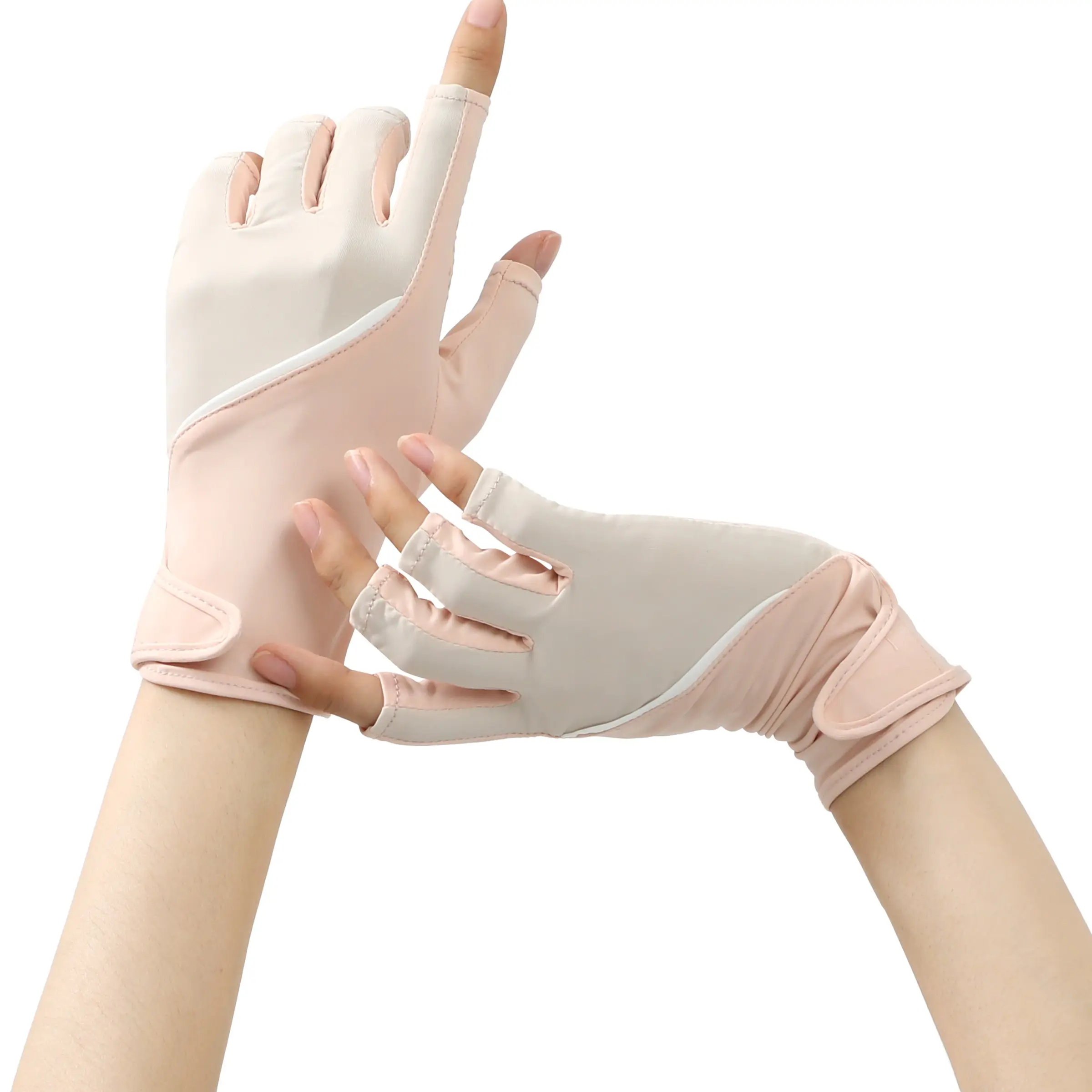 Sun Protection Gloves for Women, Lightweight Anti-UV Gloves, Hand Coverage for Outdoor Activities