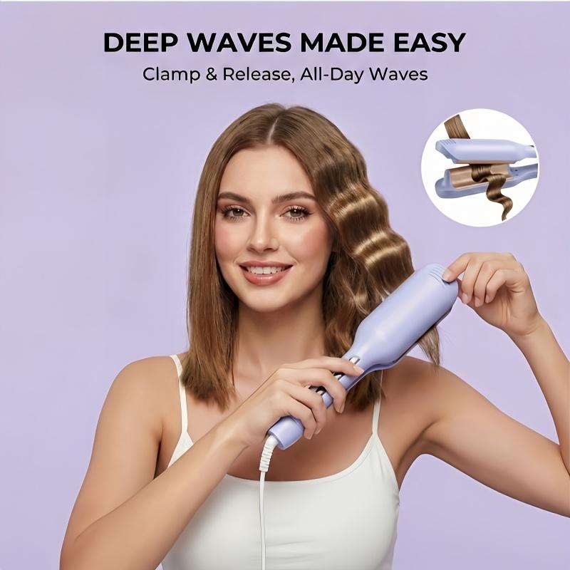 A Professional Curling Iron for Hair Salons, Featuring a 32Mm Designed for Both Enthusiasts And Stylists to Effortlessly Achieve Beautiful Waves And Deep Curls. It Offers Long-Lasting Results, Deep Curls