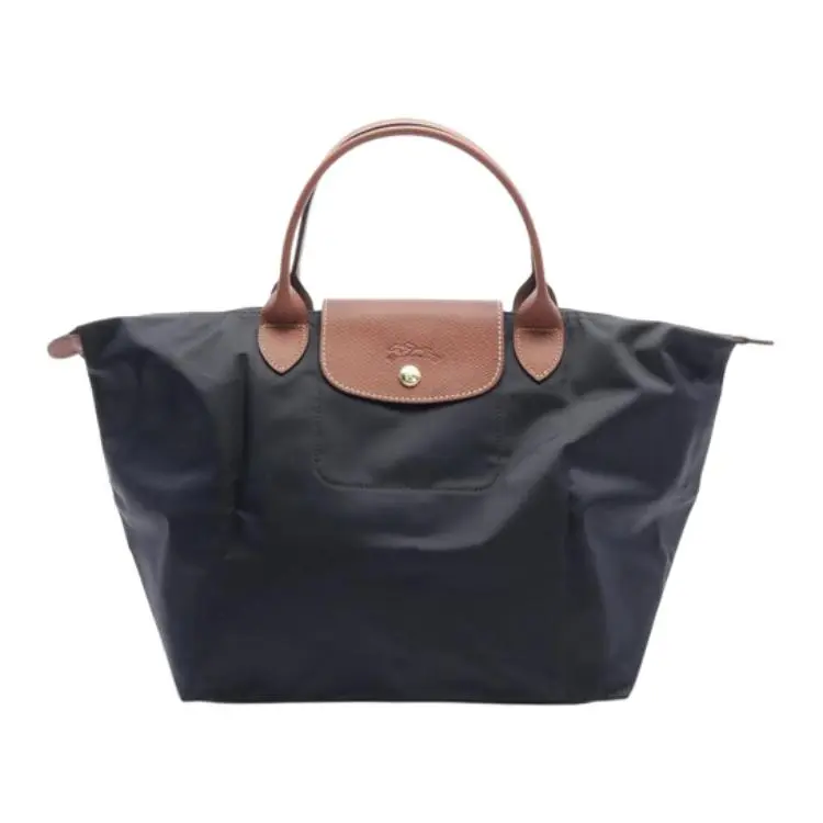 Longchamp Le Pliage Original Nylon Tote Bag for Women, Medium Size, Black