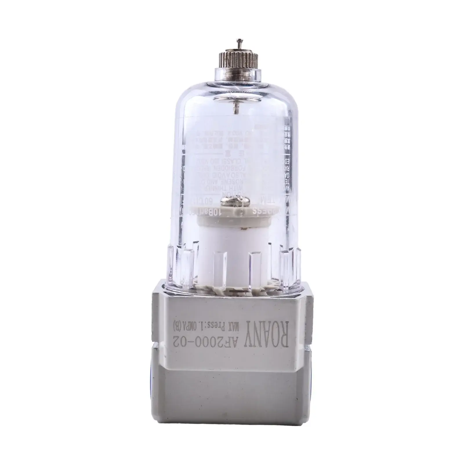 FridayParts Aftermarket Part 1/4" 750L/Min Pneumatic Air Filter Pressure Regulator, Compatible with SMC AF2000-02 for Air Compressors