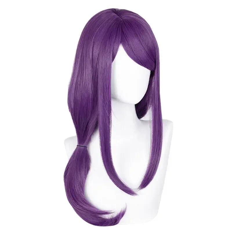 Anime Wig Cosplay Kamishiro Rize Cosplay Wig 70cm Purple Women Anime Wigs Heat Resistant Synthetic Wigs