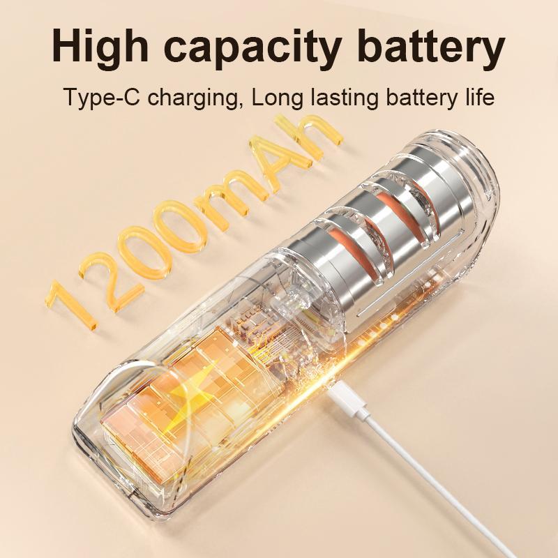 Electric Knife Sharpener, 1 Count USB Rechargeable Knife Sharpener, Adjustable Angle Sharpener for Kitchen Knife Grinding and Polishing Tool